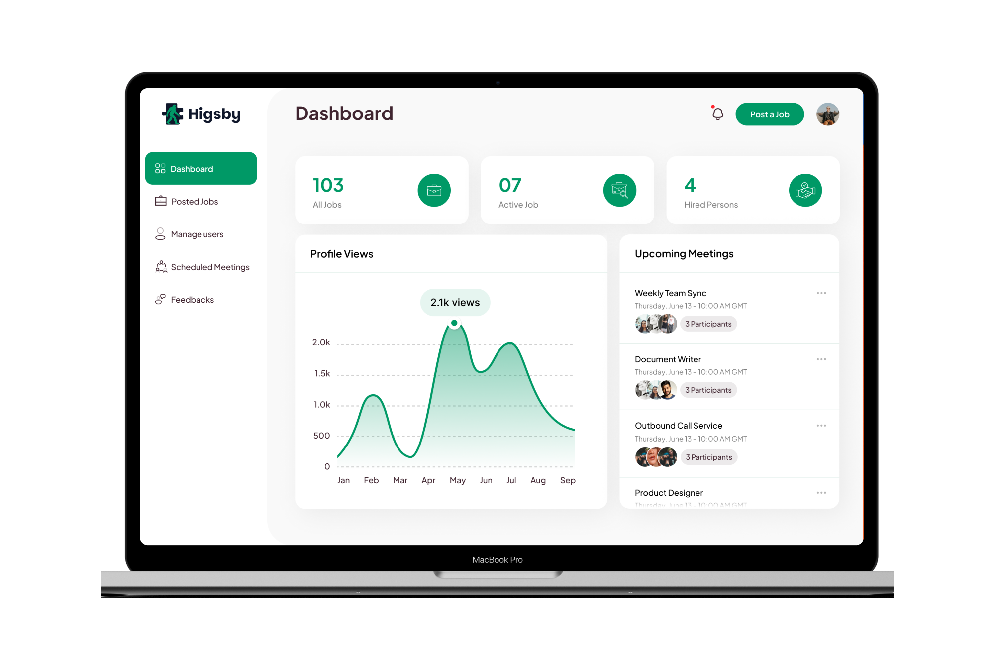 Recruitment & Applicant Tracking — developed features