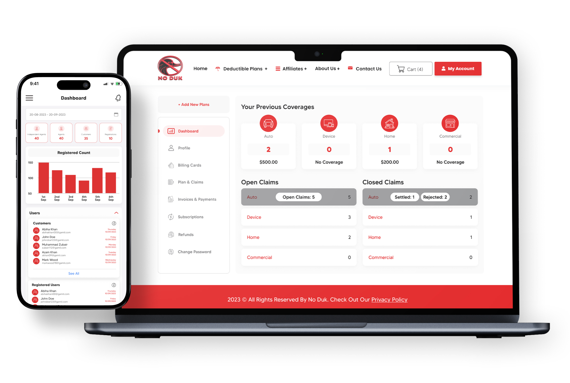 SaaS for Insurance Providers — proposed solution