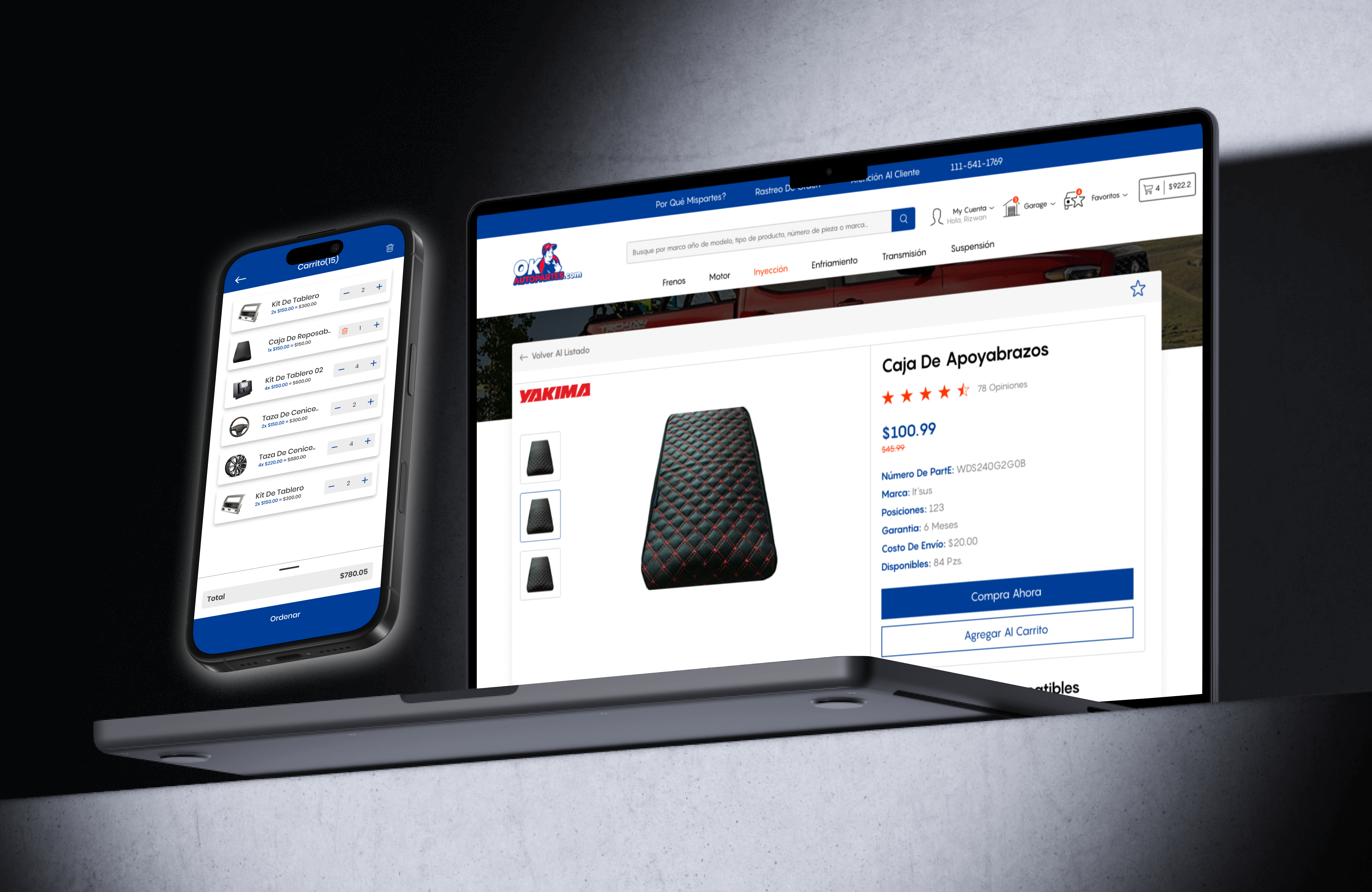 Autoparts Commerce Industry — proposed solution