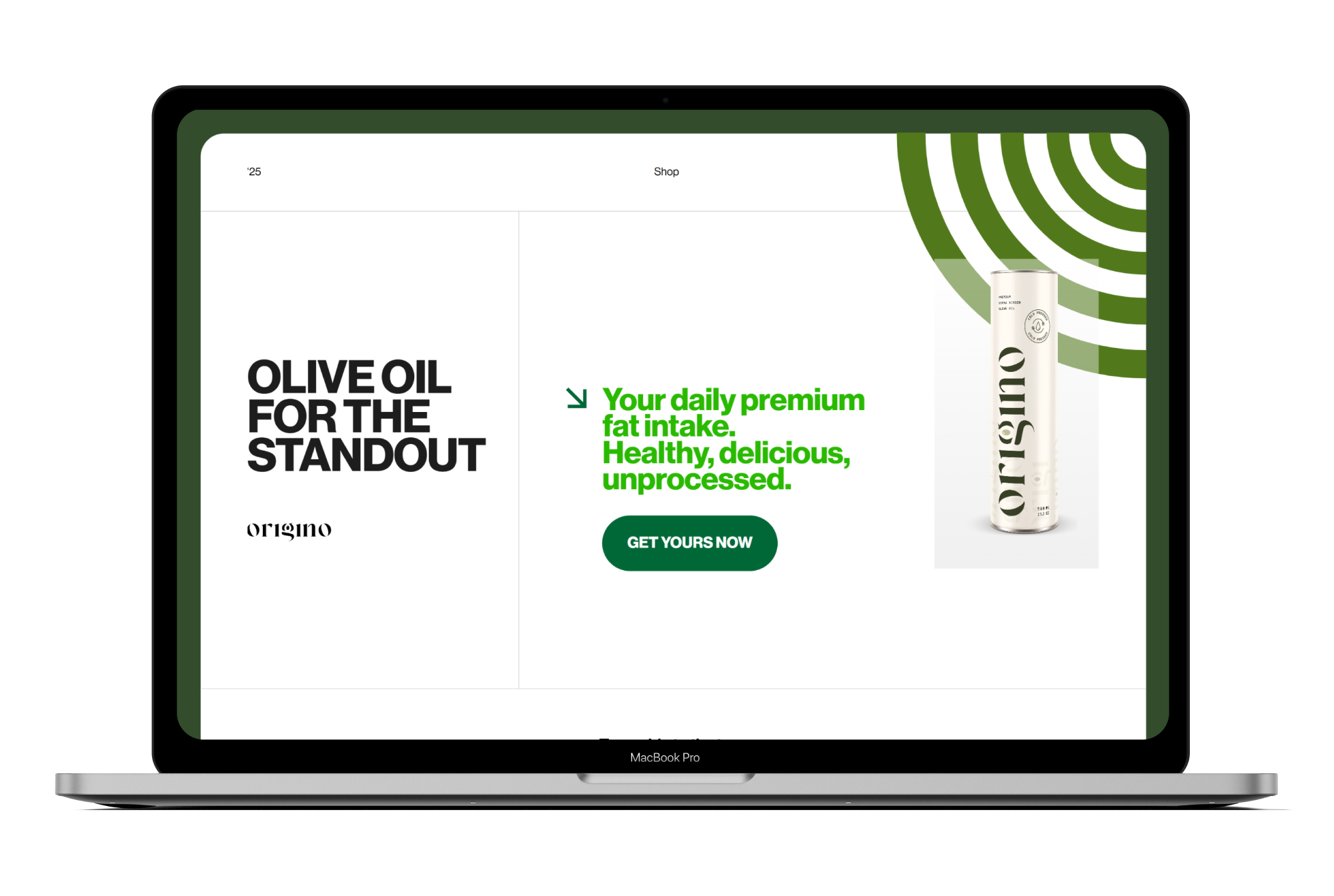 Food & Beverage — developed features