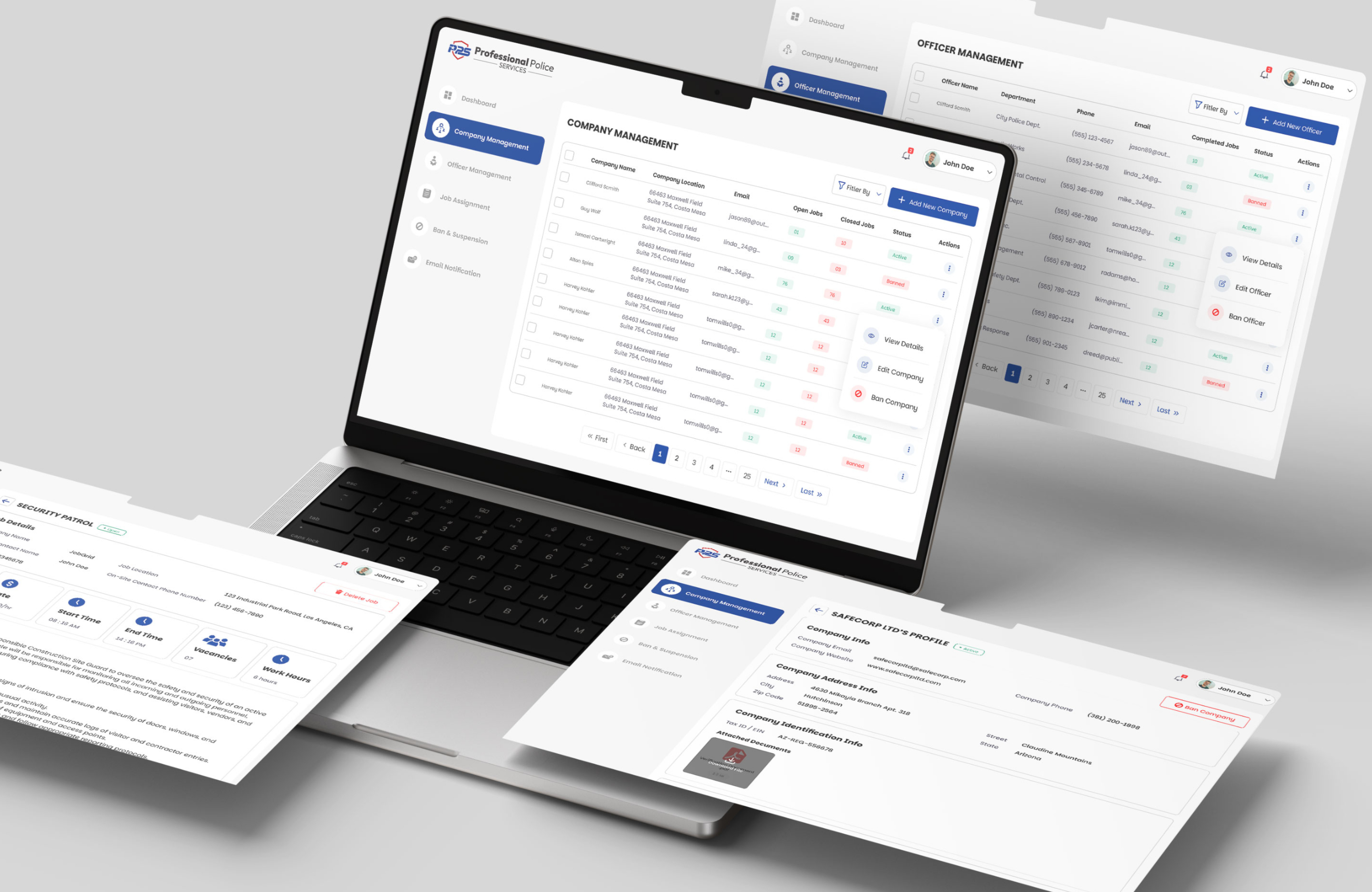 Workforce Management Platform — proposed solution