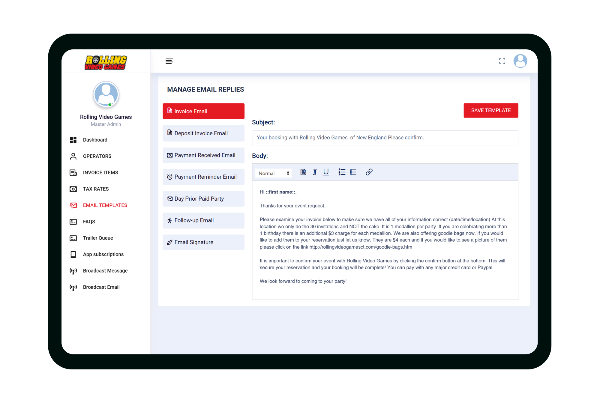Entertainment and Gaming — developed features