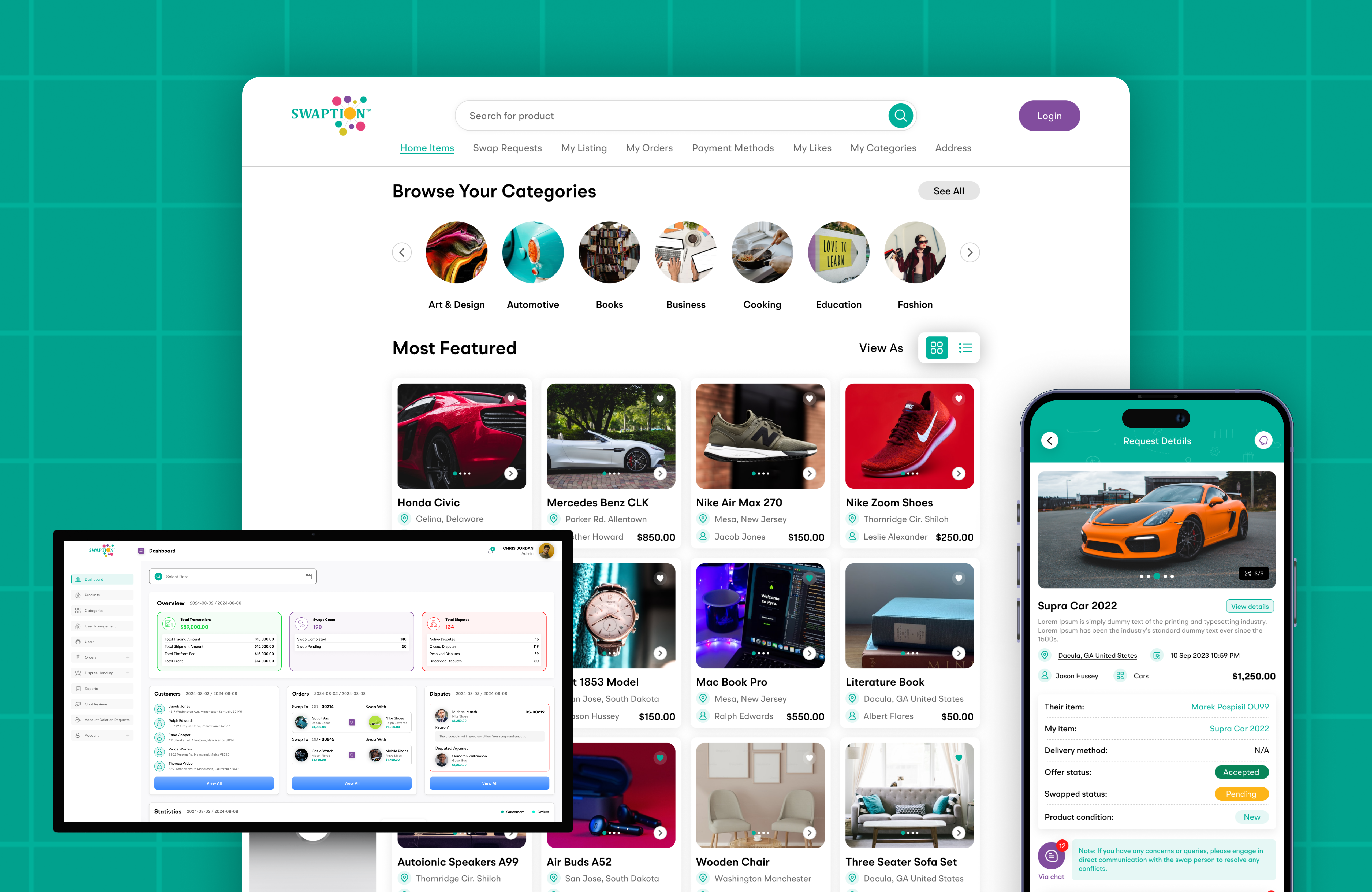 Trading Platform — proposed solution