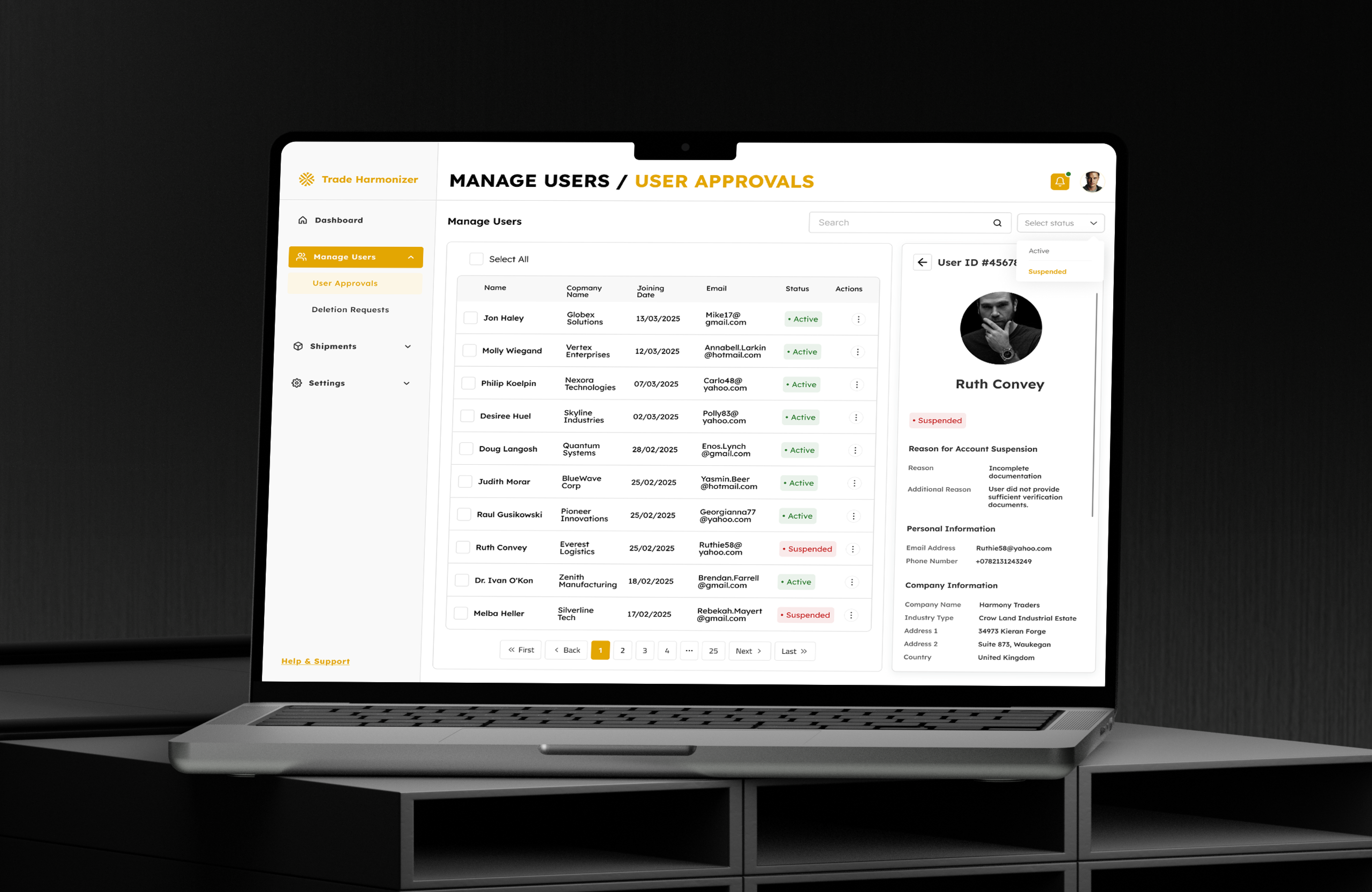Trading and Supply Chain — proposed solution