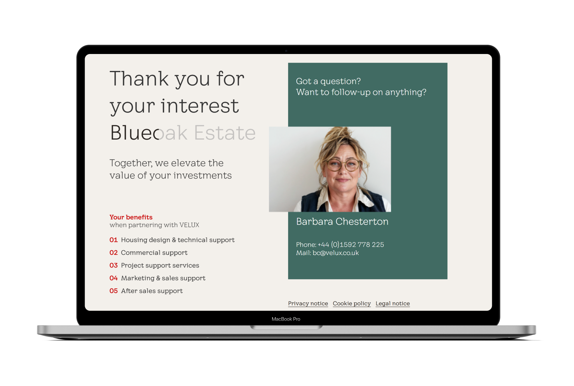Construction Tech & Property Development Platform — developed features