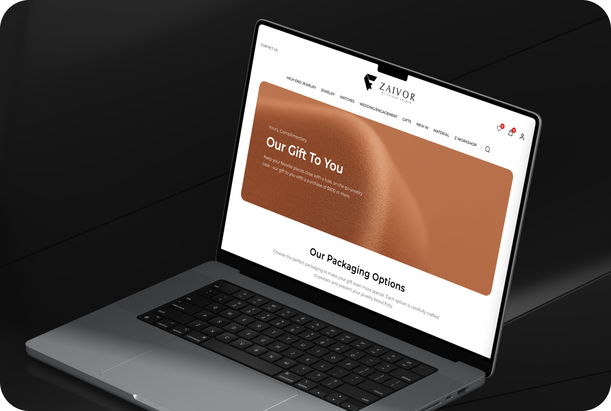 Jewellery Commerce Industry — developed features
